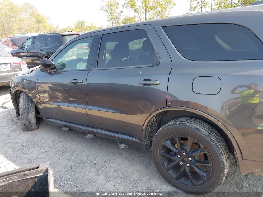 2018 Dodge Durango Gt Awd VIN: 1C4RDJDG7JC416006 Lot: 40266136