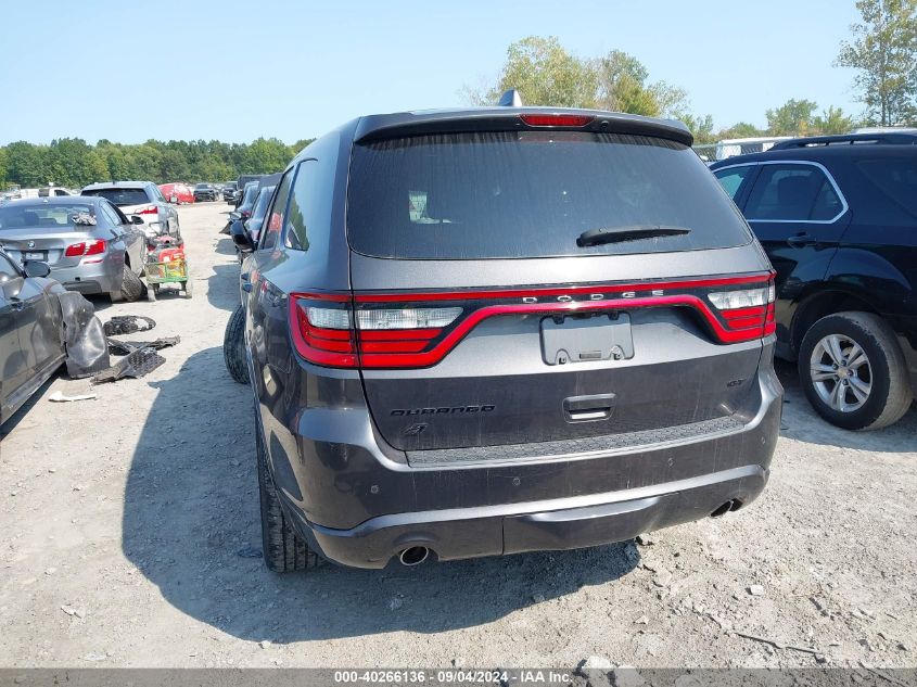 2018 Dodge Durango Gt Awd VIN: 1C4RDJDG7JC416006 Lot: 40266136