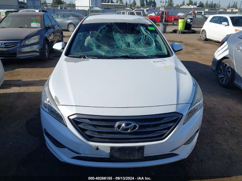 2016 Hyundai Sonata Se VIN: 5NPE24AF7GH360146 Lot: 40266155