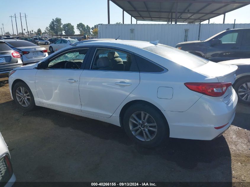 2016 Hyundai Sonata Se VIN: 5NPE24AF7GH360146 Lot: 40266155