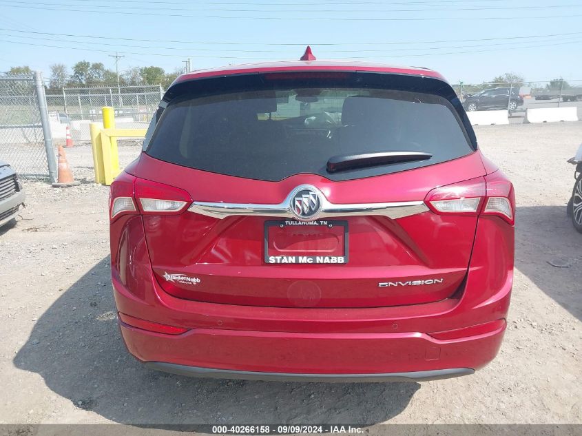 2019 Buick Envision Fwd Preferred VIN: LRBFXBSA2KD008599 Lot: 40266158