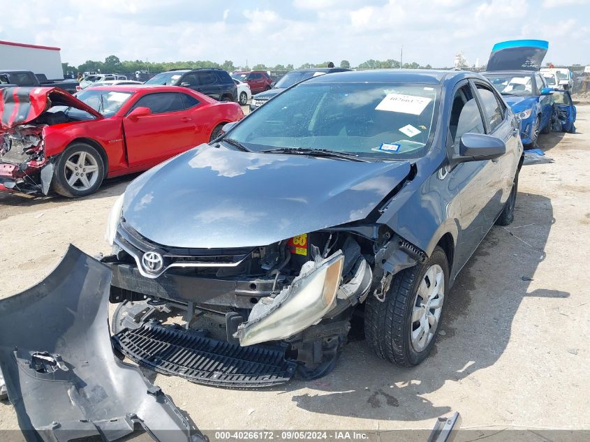 2015 TOYOTA COROLLA LE - 2T1BURHE0FC303683