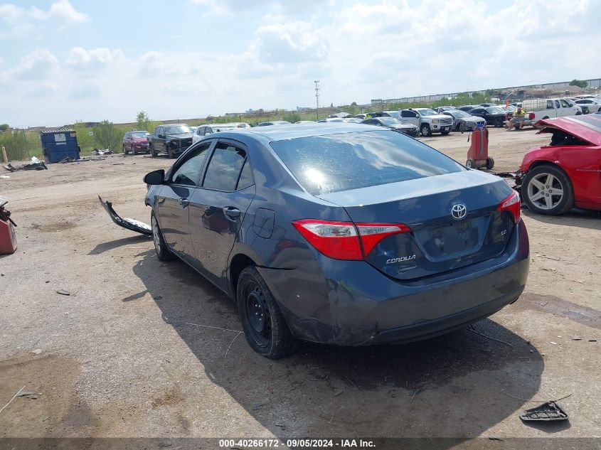 2015 Toyota Corolla L/Le/Le Pls/Prm/S/S Pls VIN: 2T1BURHE0FC303683 Lot: 40266172