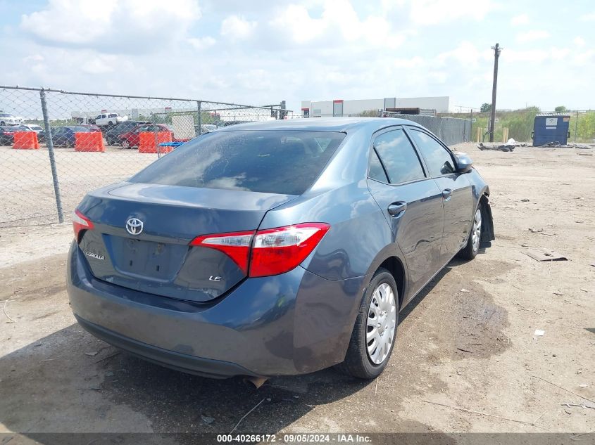 2015 TOYOTA COROLLA LE - 2T1BURHE0FC303683