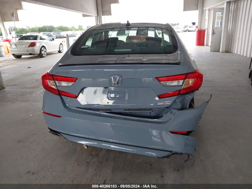 2021 Honda Accord Sport Se VIN: 1HGCV1F49MA010901 Lot: 40266183