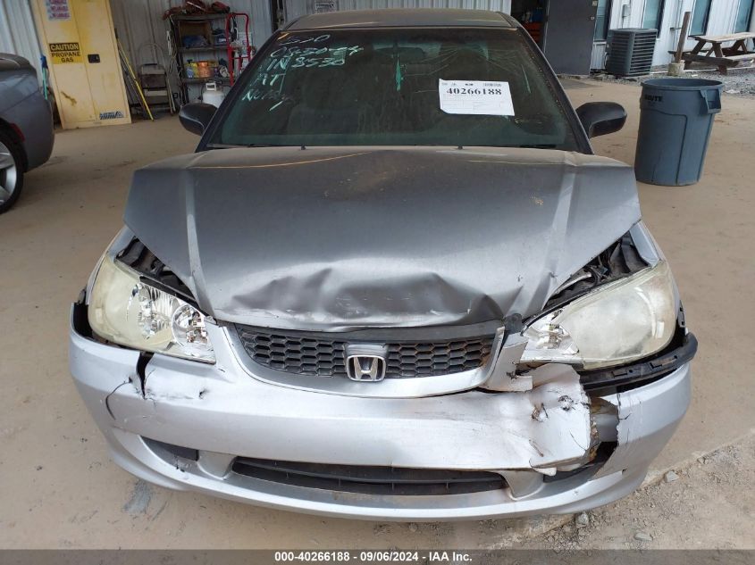 2004 Honda Civic Dx Vp VIN: 1HGEM21184L008530 Lot: 40266188