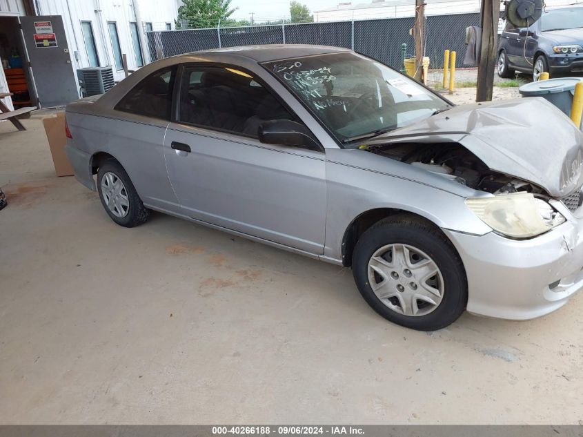 2004 Honda Civic Dx Vp VIN: 1HGEM21184L008530 Lot: 40266188