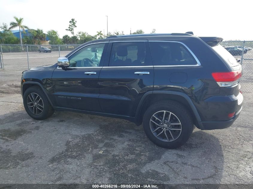 2017 Jeep Grand Cherokee Limited 4X2 VIN: 1C4RJEBG1HC626632 Lot: 40266216