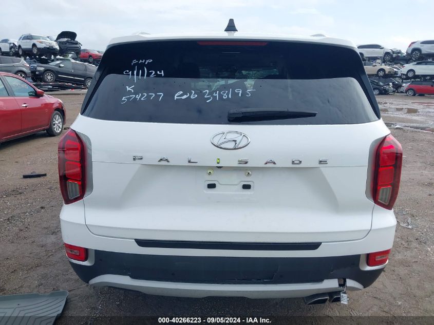 2021 Hyundai Palisade Sel VIN: KM8R44HE9MU314792 Lot: 40266223