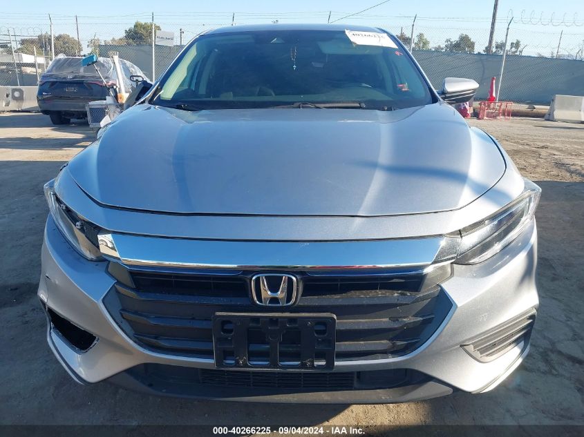 2019 Honda Insight Ex VIN: 19XZE4F58KE023233 Lot: 40266225