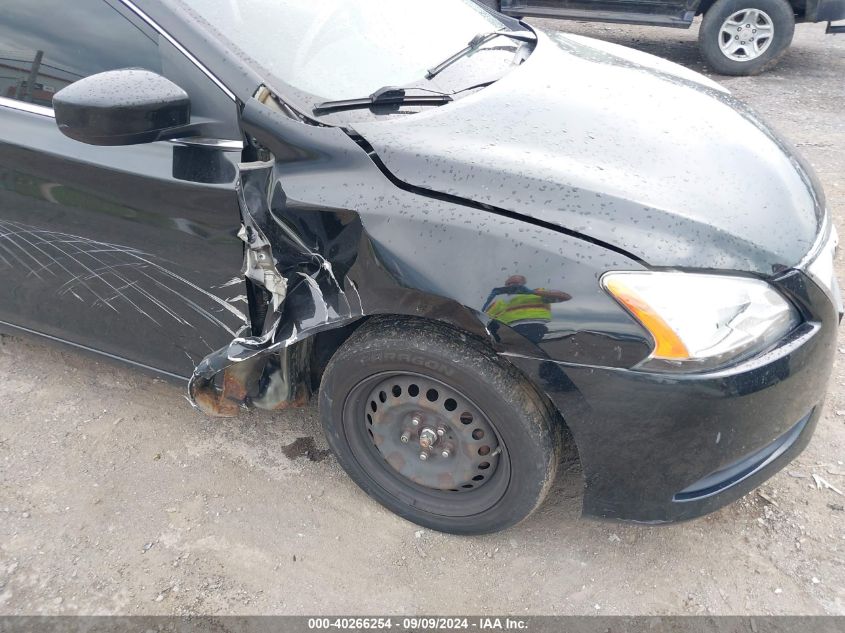 2013 Nissan Sentra S VIN: 3N1AB7AP0DL798756 Lot: 40266254