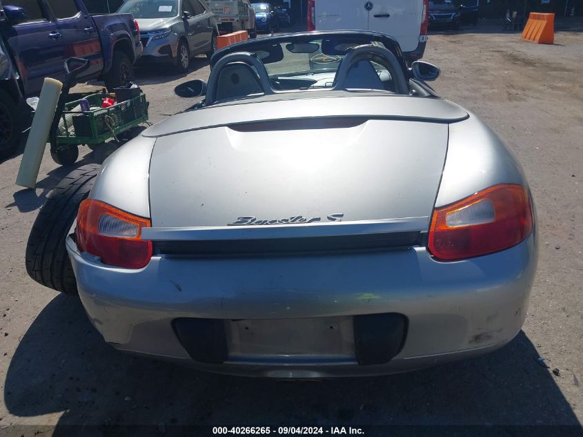 2000 Porsche Boxster S VIN: WP0CB2986YU663198 Lot: 40266265