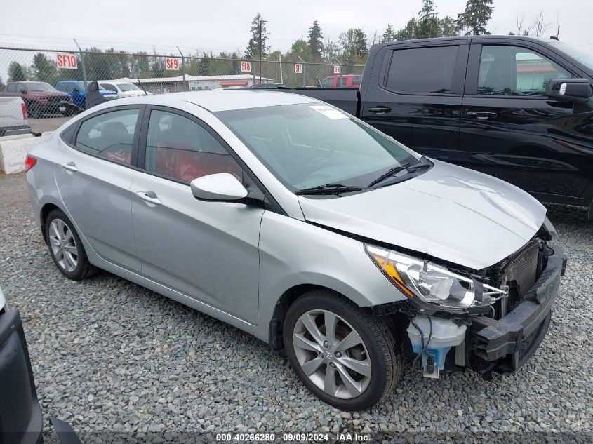 2016 Hyundai Accent Se VIN: KMHCT4AE5GU989675 Lot: 40266280