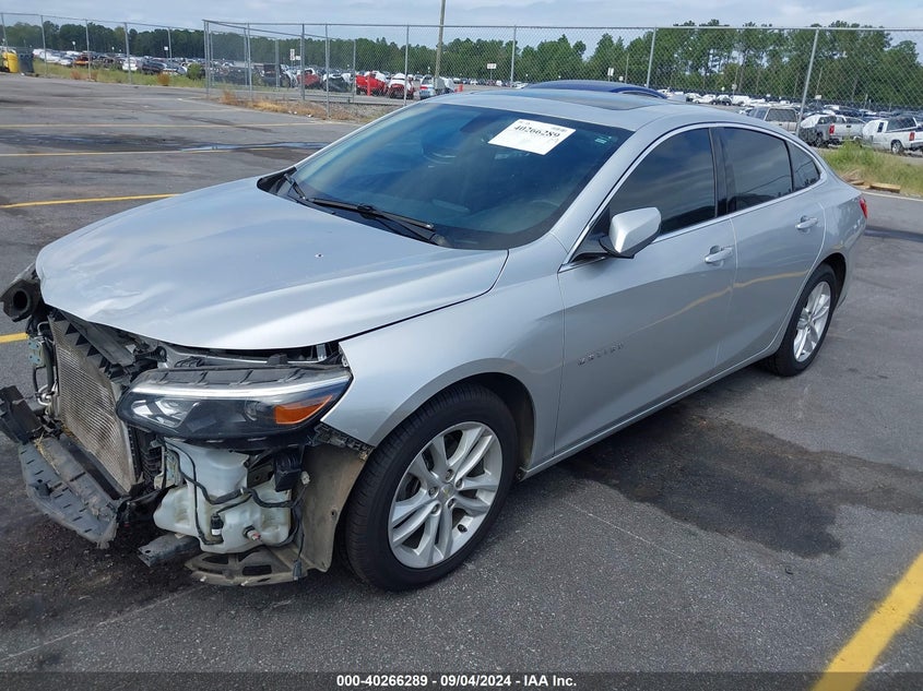 VIN 1G1ZD5ST4JF239302 2018 CHEVROLET MALIBU LT