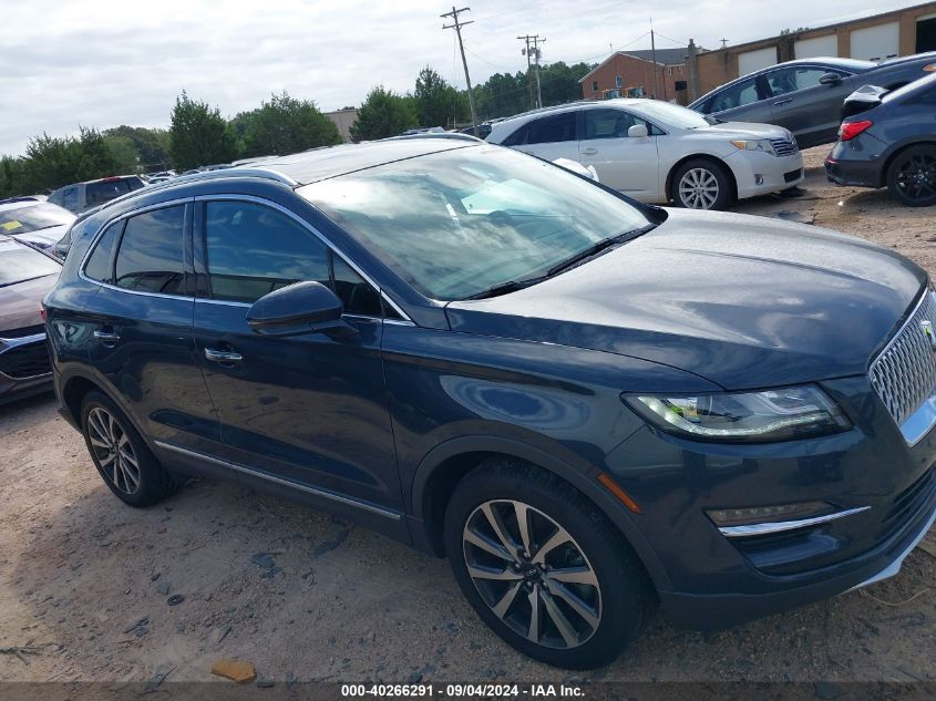 2019 Lincoln Mkc Reserve VIN: 5LMCJ3D99KUL10186 Lot: 40266291