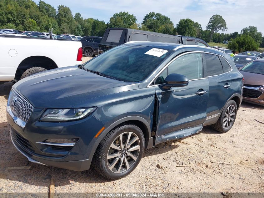 2019 Lincoln Mkc Reserve VIN: 5LMCJ3D99KUL10186 Lot: 40266291