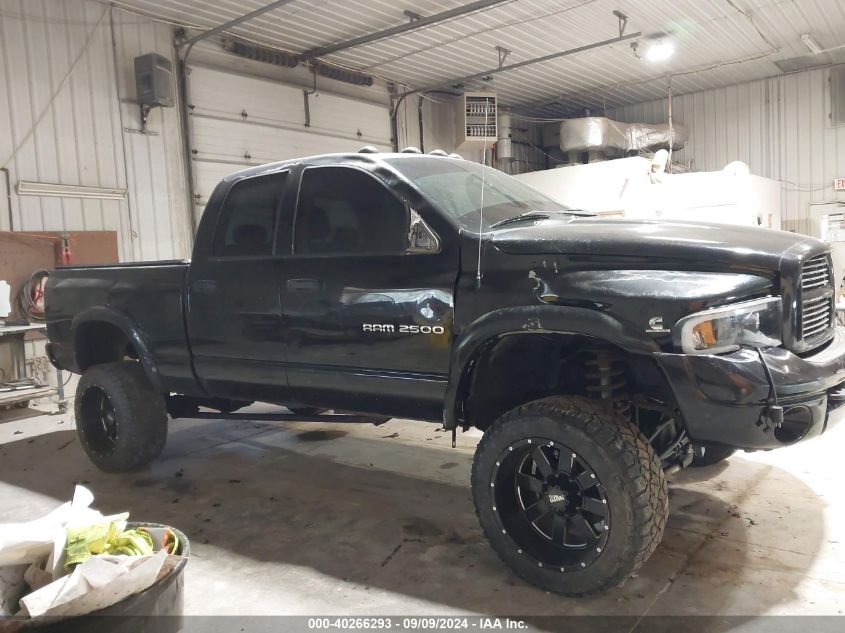 2004 Dodge Ram 2500 Slt/Laramie VIN: 3D7KU28C14G206216 Lot: 40266293