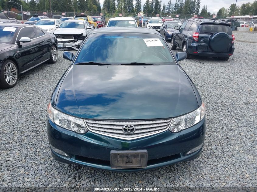 2002 Toyota Camry Solara Sle V6 VIN: 2T1CF28P42C571329 Lot: 40266307