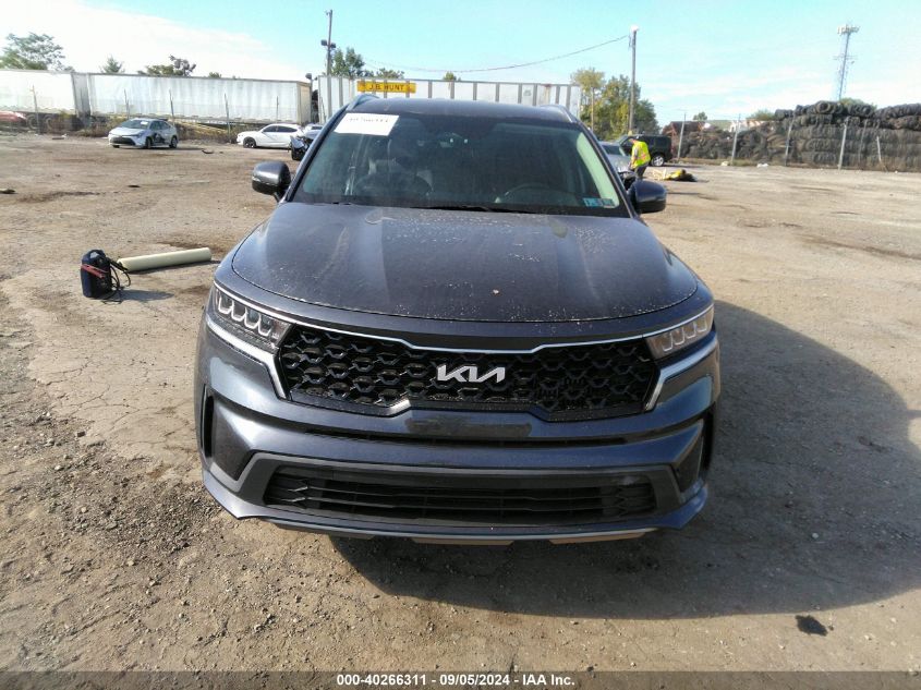 KNDRG4LG5N5093109 2022 Kia Sorento Hybrid S