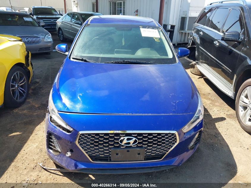 2019 Hyundai Elantra Gt VIN: KMHH35LEXKU100080 Lot: 40266314