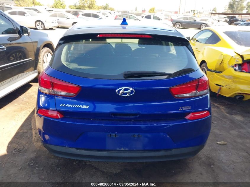 2019 Hyundai Elantra Gt VIN: KMHH35LEXKU100080 Lot: 40266314