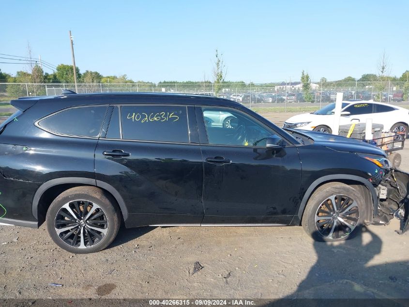 5TDLZRBH1NS209276 2022 Toyota Highlander Xse