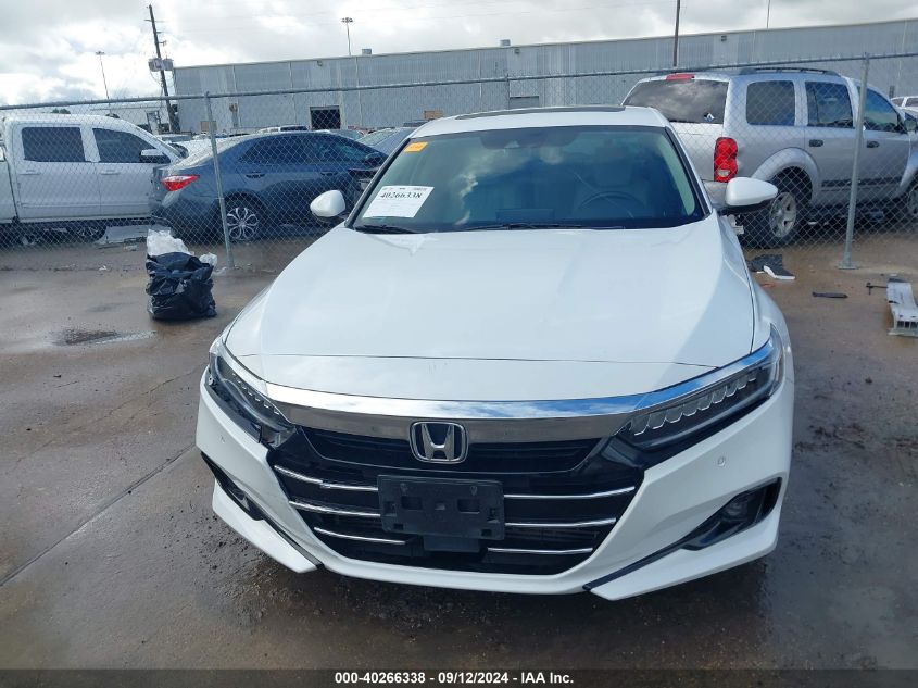 2021 Honda Accord Ex-L VIN: 1HGCV1F51MA113979 Lot: 40266338