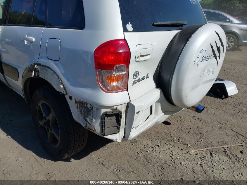 2003 Toyota Rav4 VIN: JTEHH20V030203294 Lot: 40266340