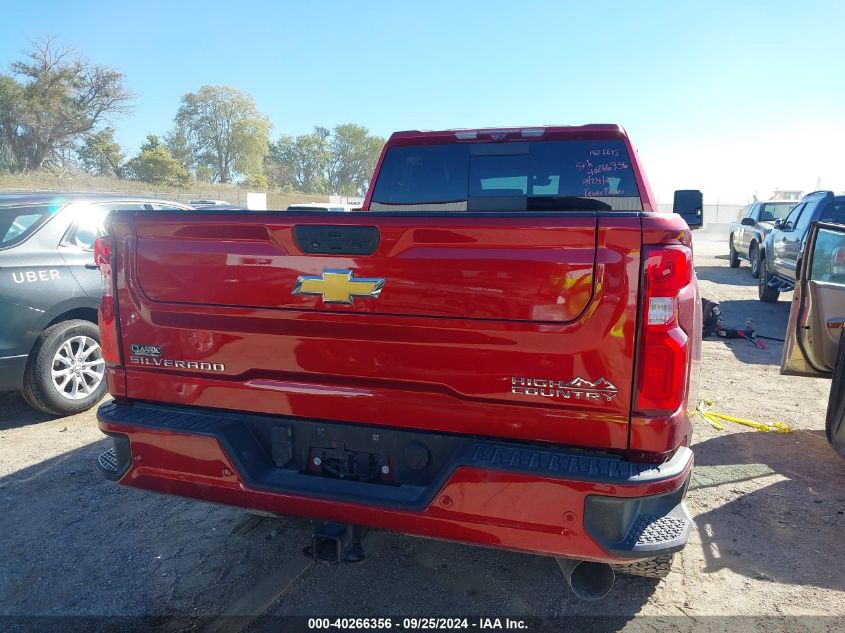 2022 Chevrolet Silverado 2500Hd 4Wd Standard Bed High Country VIN: 1GC4YREY3NF337926 Lot: 40266356