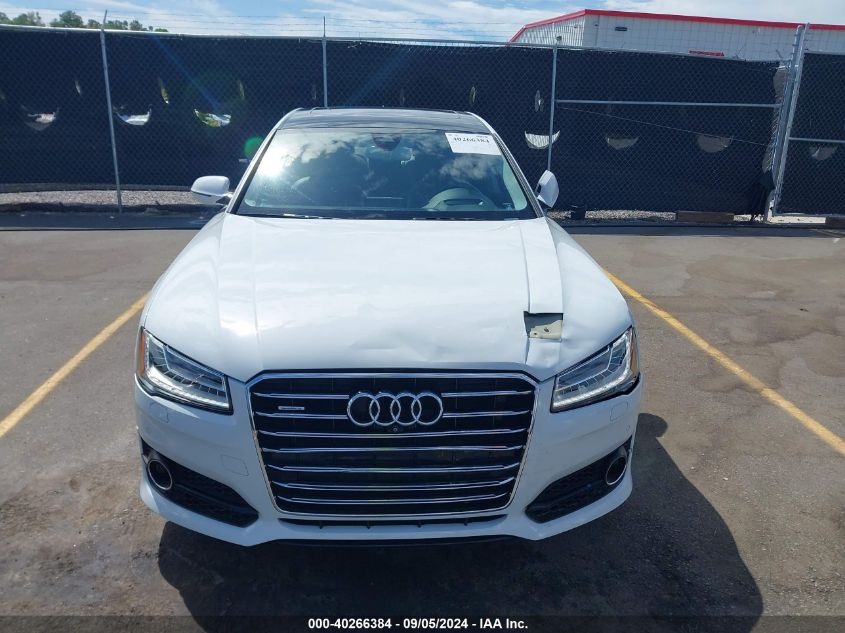 2016 Audi A8 L 4.0T Sport VIN: WAU43AFDXGN021103 Lot: 40266384