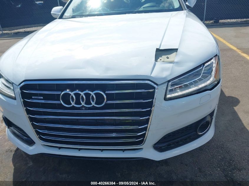 2016 AUDI A8 L 4.0T SPORT - WAU43AFDXGN021103