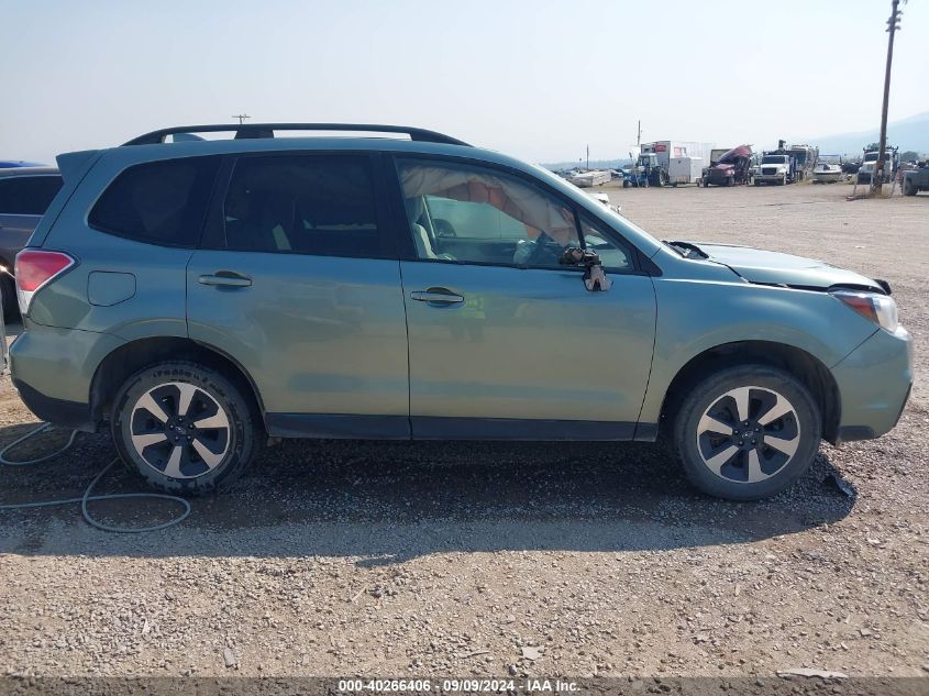 2018 Subaru Forester 2.5I Premium VIN: JF2SJAECXJH454579 Lot: 40266406