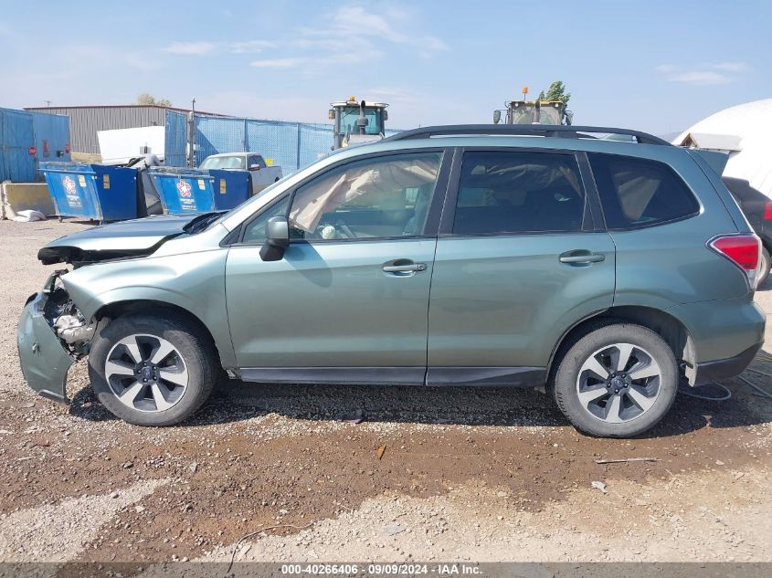 2018 Subaru Forester 2.5I Premium VIN: JF2SJAECXJH454579 Lot: 40266406