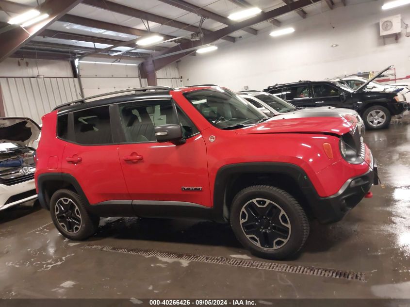 2016 Jeep Renegade Trailhawk VIN: ZACCJBCTXGPD75670 Lot: 40266426