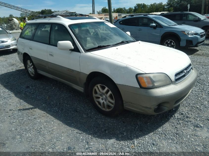 2000 Subaru Outback Limited VIN: 4S3BH6860Y7671958 Lot: 40266460