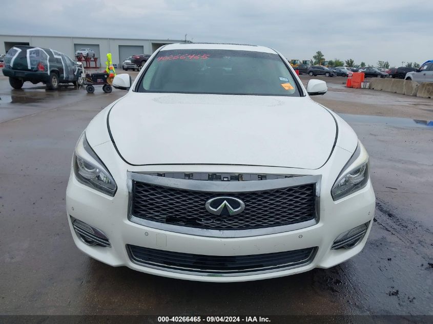 2017 Infiniti Q70L 3.7 VIN: JN1BY1PP3HM170404 Lot: 40266465