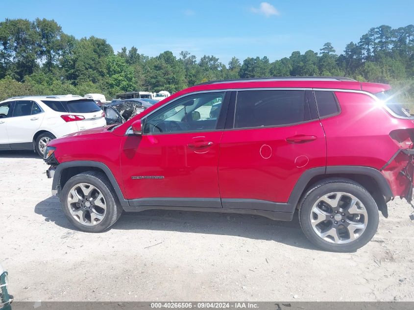 2018 Jeep Compass Limited Fwd VIN: 3C4NJCCB0JT358365 Lot: 40266506