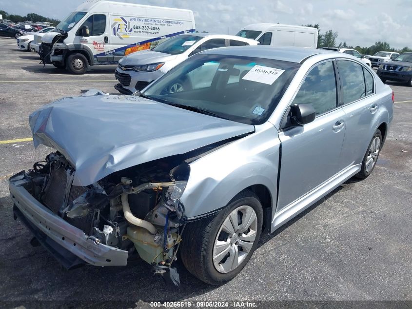 2013 Subaru Legacy 2.5I VIN: 4S3BMCA66D3034031 Lot: 40266519