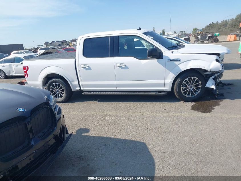 2019 Ford F-150 Supercrew VIN: 1FTEW1CP4KKC69807 Lot: 40266538