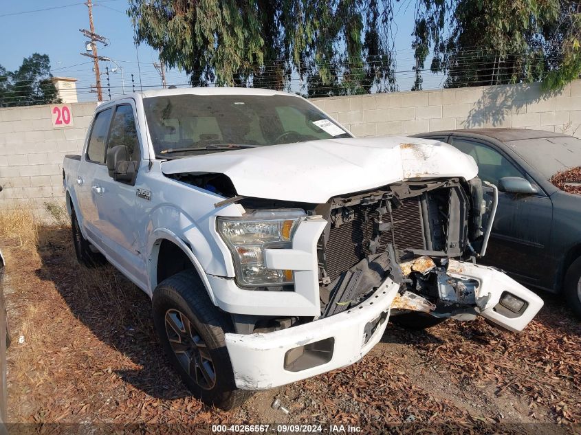 VIN 1FTEW1CG5GKE32178 2016 Ford F-150, Xlt no.1