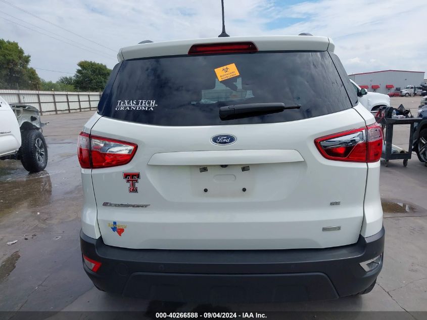 2019 Ford Ecosport Se VIN: MAJ3S2GE2KC271864 Lot: 40266588