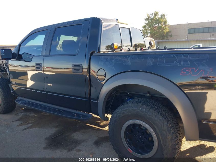 2014 Ford F-150 Svt Raptor VIN: 1FTFW1R67EFA77197 Lot: 40266596