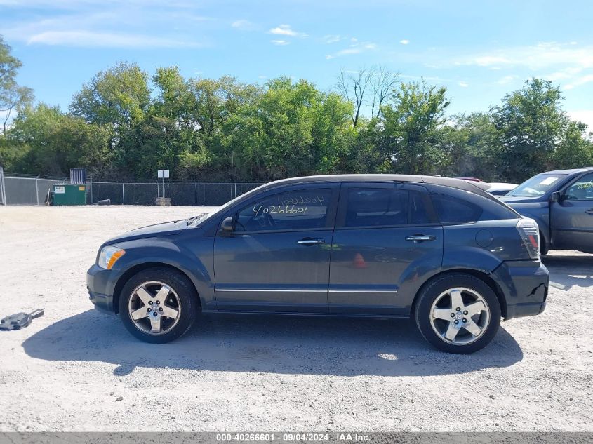 2007 Dodge Caliber R/T VIN: 1B3HE78K47D110511 Lot: 40266601