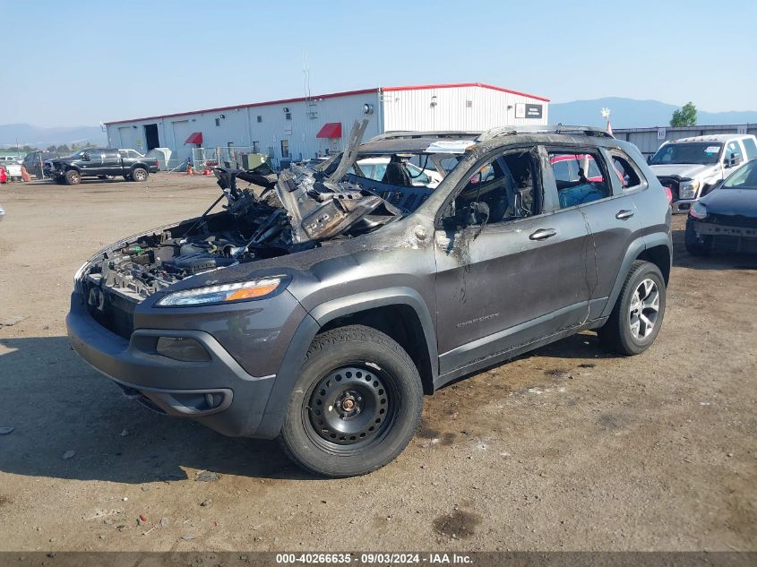 2016 Jeep Cherokee Trailhawk VIN: 1C4PJMBS8GW202240 Lot: 40266635