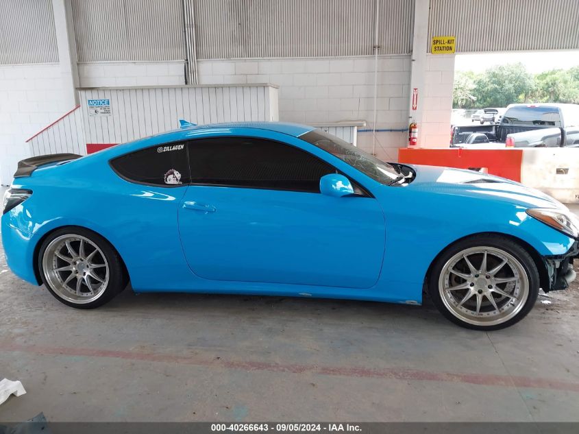 2013 Hyundai Genesis Coupe 2.0T VIN: KMHHT6KD2DU096270 Lot: 40266643