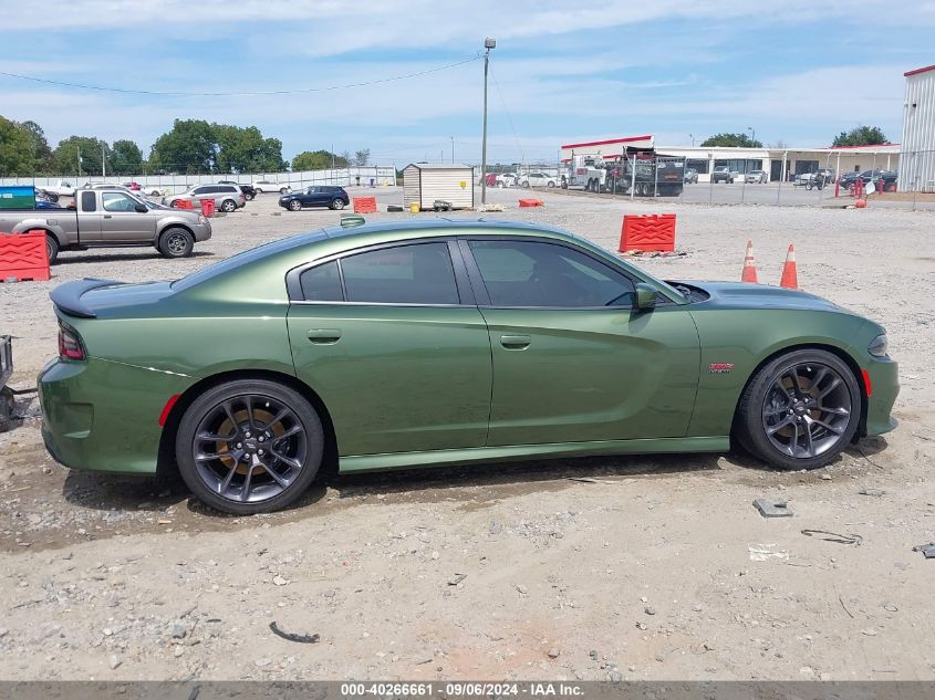 2022 Dodge Charger Scat Pack VIN: 2C3CDXGJ5NH173576 Lot: 40266661