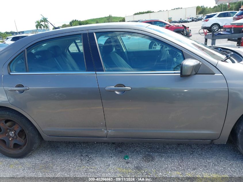 2010 Ford Fusion Se VIN: 3FAHP0HG4AR259419 Lot: 40266663