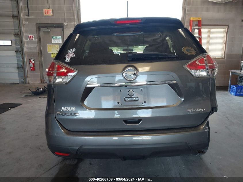 2015 Nissan Rogue Sv VIN: 5N1AT2MV1FC910918 Lot: 40266709