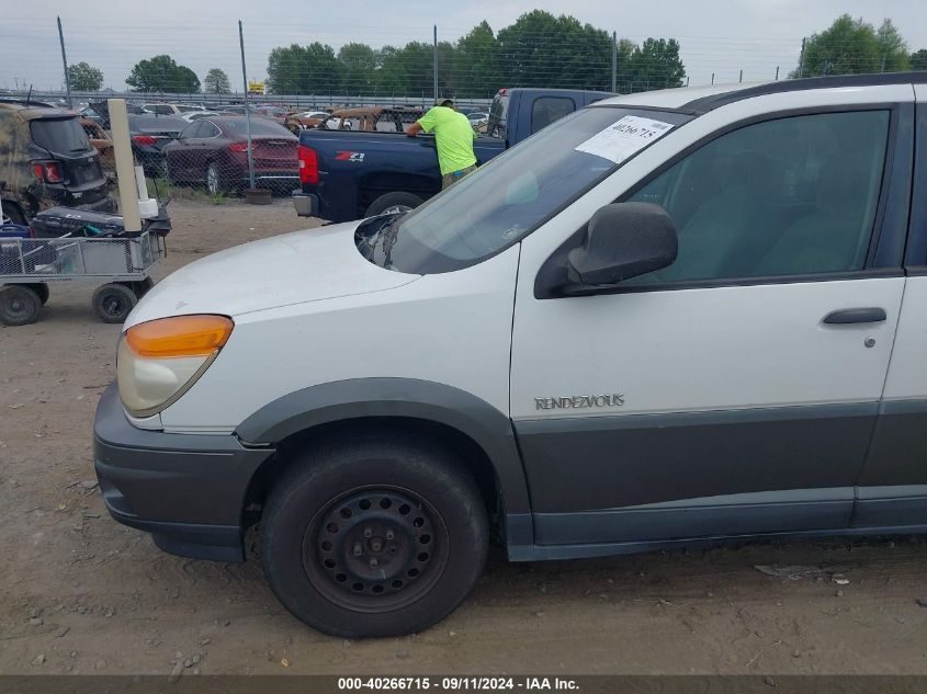 2003 Buick Rendezvous Cx VIN: 3G5DA03EX3S594896 Lot: 40266715