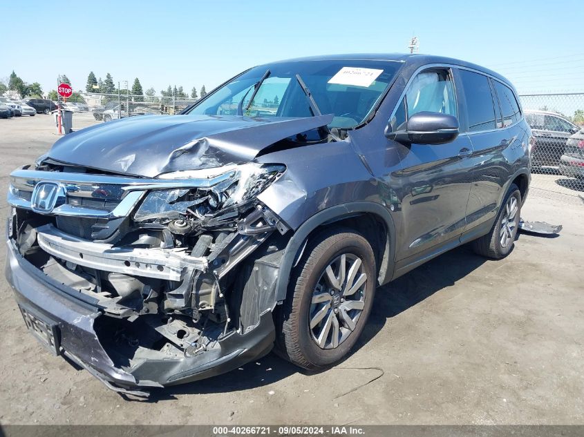 2019 Honda Pilot Exl VIN: 5FNYF5H57KB037775 Lot: 40266721